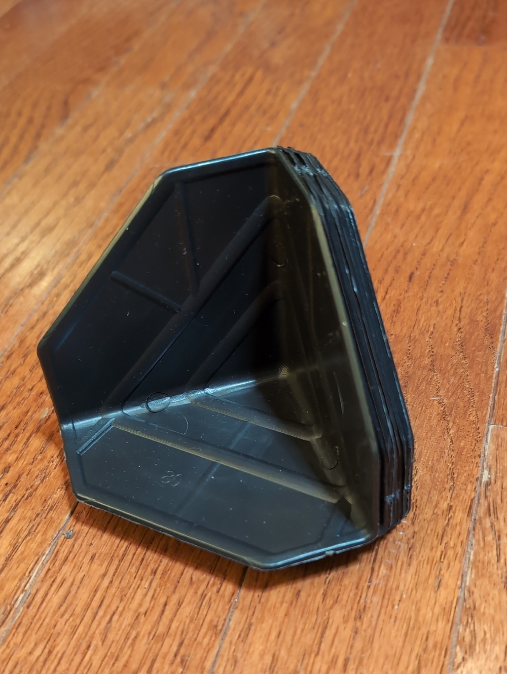 8 Black Heavy Duty Plastic Corner Protector New